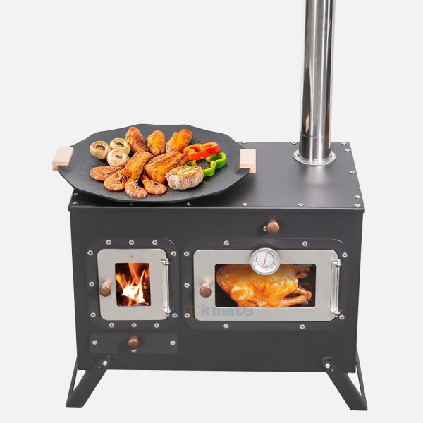 Black Portable Wood Stove image5