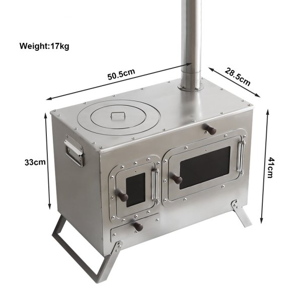 Sliver Portable Wood Stove image3