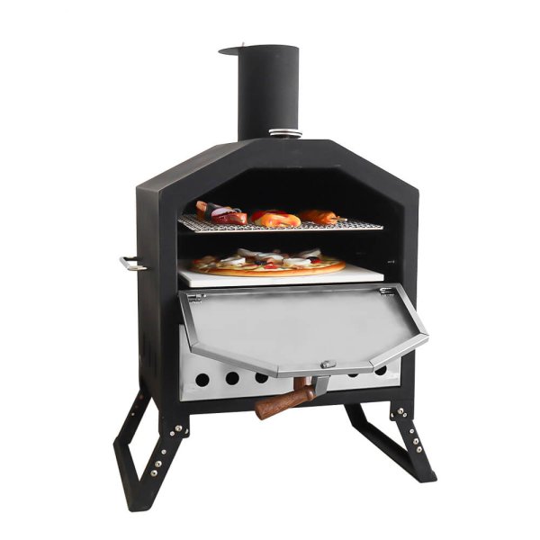 Black Portable Pizza Oven Image 3