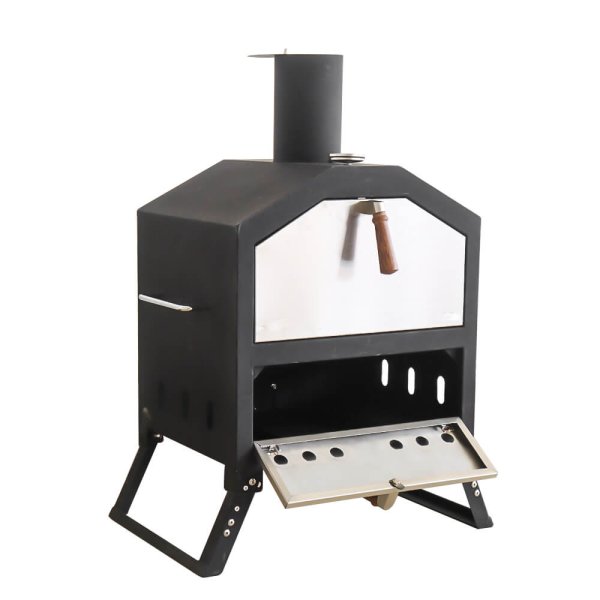 Black Portable Pizza Oven Image 4