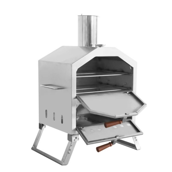 Sliver Portable Pizza Oven Image 1