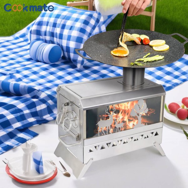 Mini Camping Portable Stove Lagre Size image 7