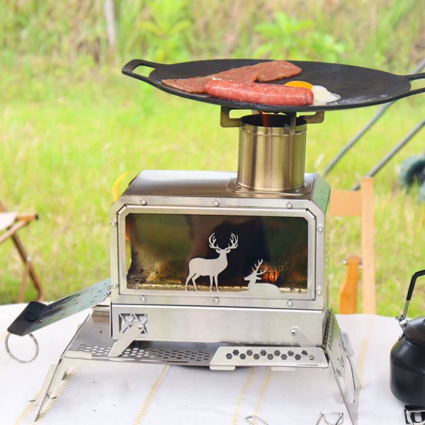 Mini Camping Portable Stove Medium Size image 2