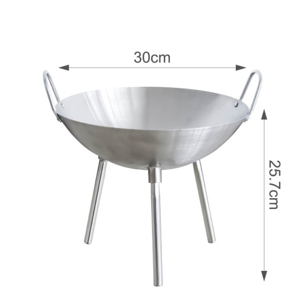 Detachable Three-legs wok D30-3