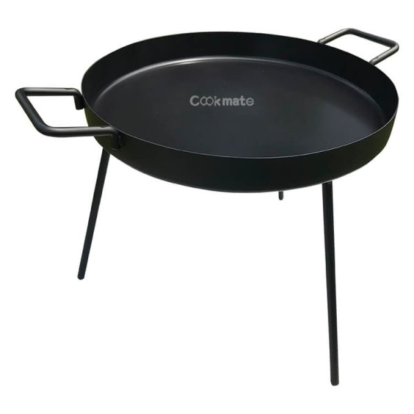 Black Flat Comal Frying Pan