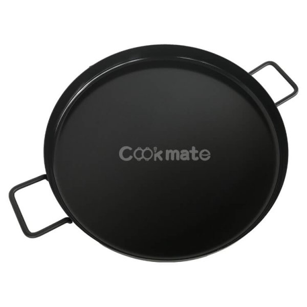 Black Flat Comal Frying Pan 1