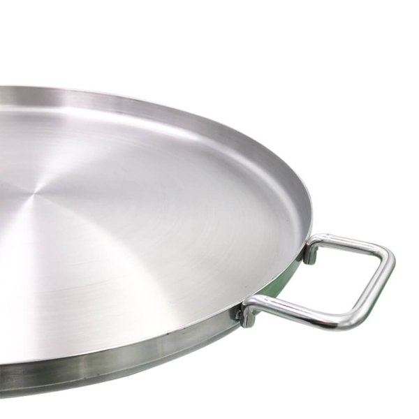 Silver Flat Comal Frying Pan 2